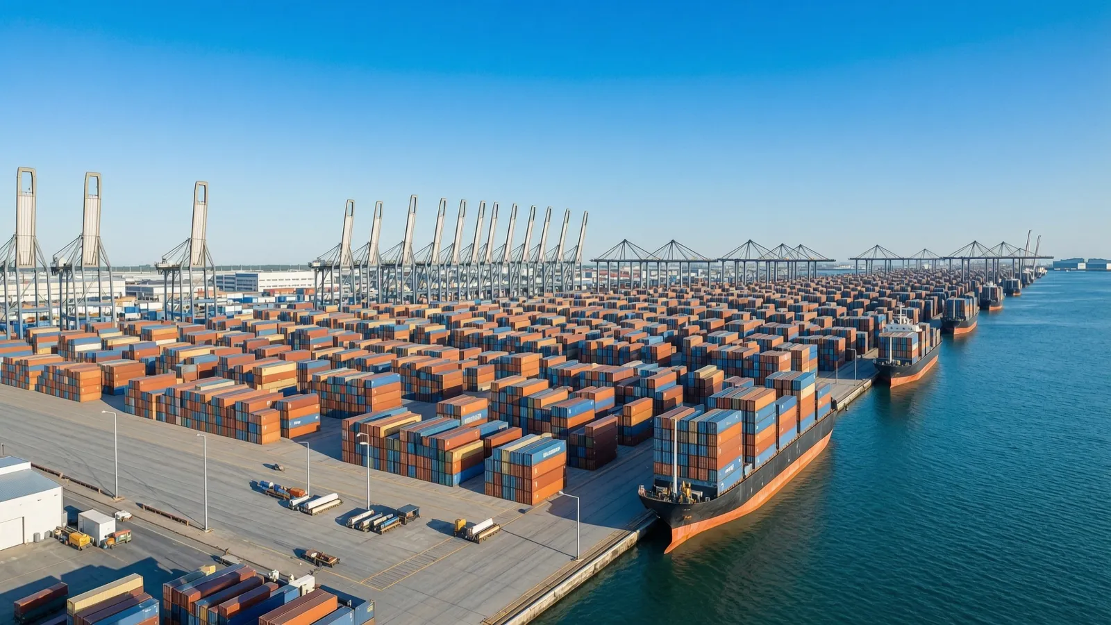 港口作业效率观察：上海港宁波港吞吐量创新高